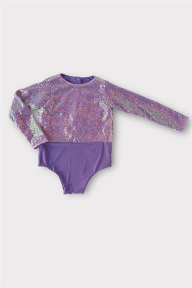 LILAC HOLOGRAM BODY BLUZ