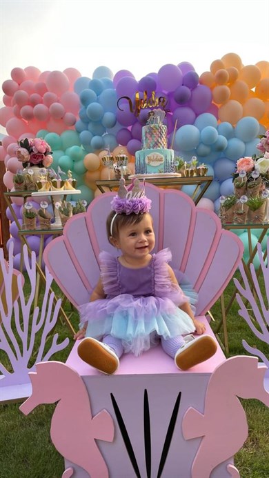 LILAC LOVER BLUE TULLE SUMMER