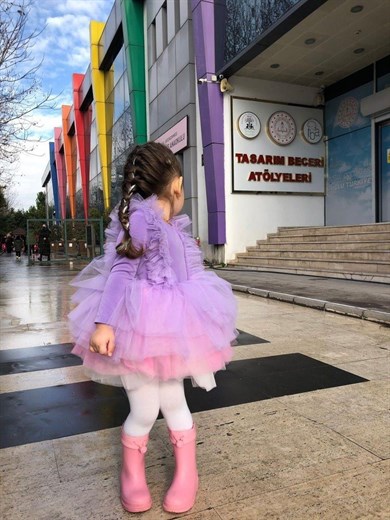 Lilac Lover pink tulle dress