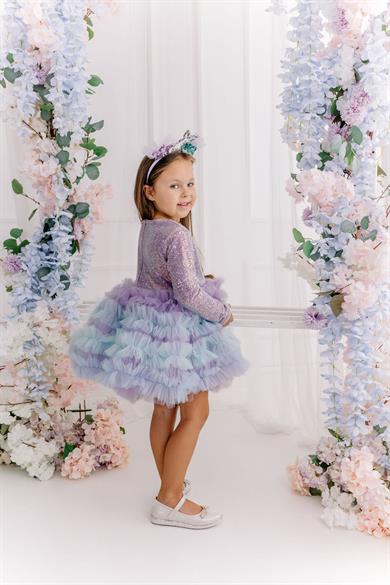 LILAC MACARON TUTU DRESS