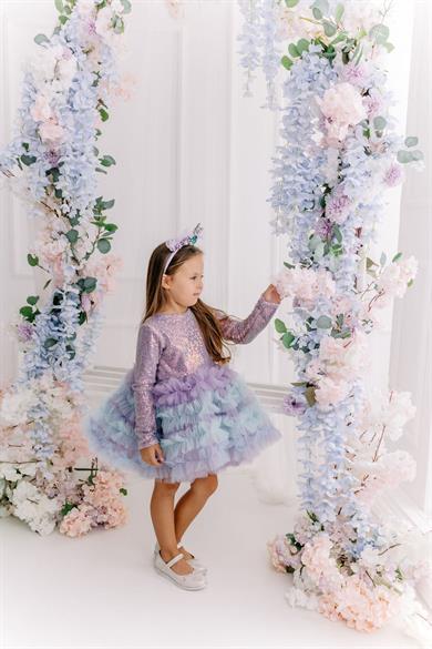 LILAC MACARON TUTU DRESS