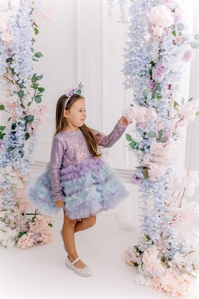 LILAC MACARON TUTU DRESS