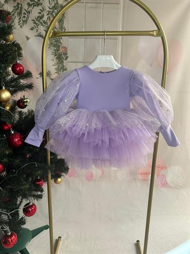 LILAC MAGICAL WINTER TUTU DRESS
