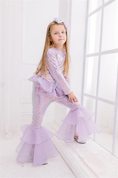 LILAC MERMAID SHIRT AND TROUSERS