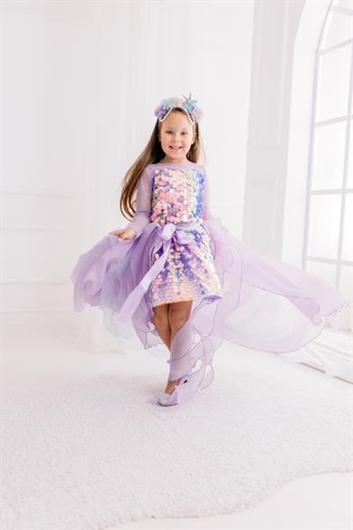 LILAC SIRENE OUTFIT (TAÇ HARİÇ TAM SET)