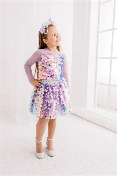 LILAC SIRENE OUTFIT (TAÇ HARİÇ TAM SET)
