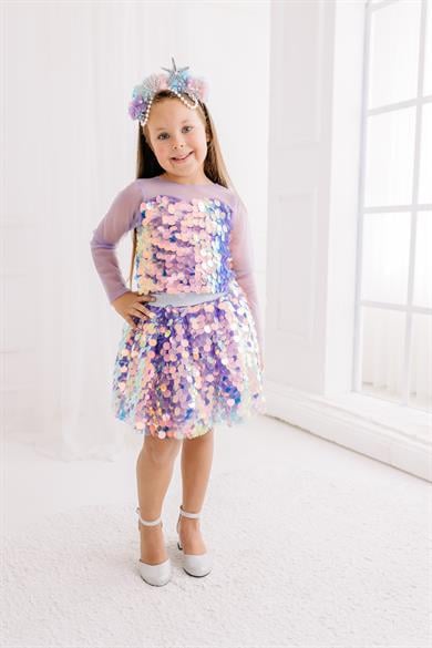 LILAC SIRENE SHIRT&SKIRT