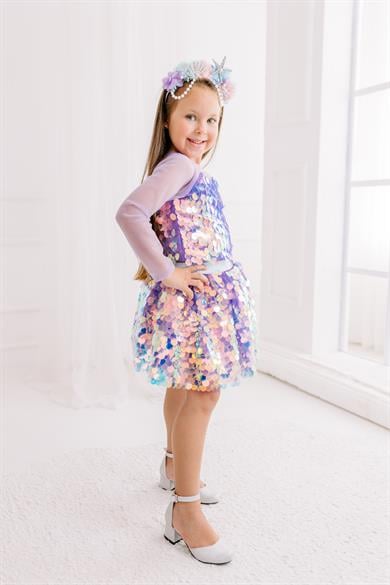 LILAC SIRENE SHIRT&SKIRT