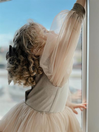 LOLA VELVET TUTU DRESS