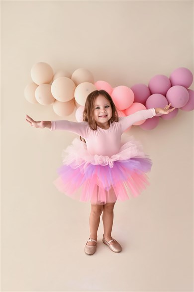 PINK BALLERİNA TUTU DRESS