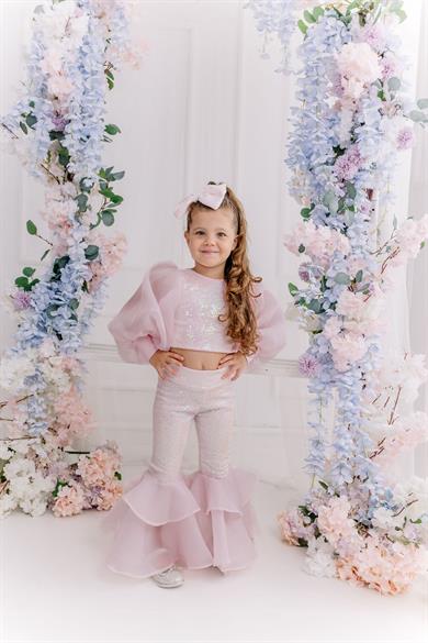 PINK BOHO TROUSER OUTFIT (TAM SET)