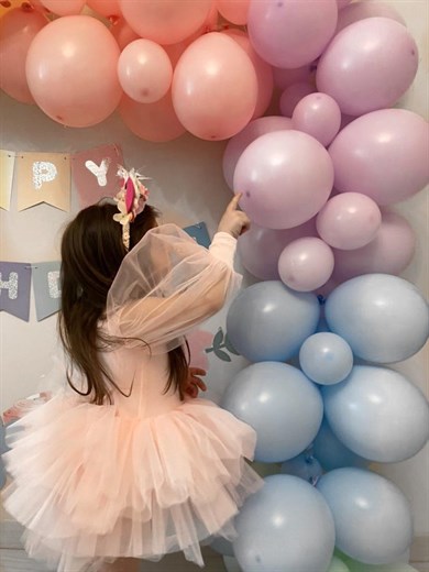 PINK BOHO TUTU DRESS