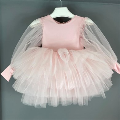 PINK BOHO TUTU DRESS