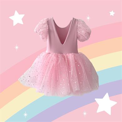 PINK COMET TUTU DRESS
