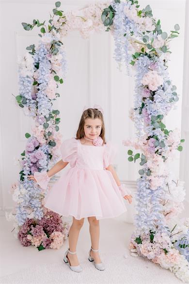 PINK DAISY DRESS