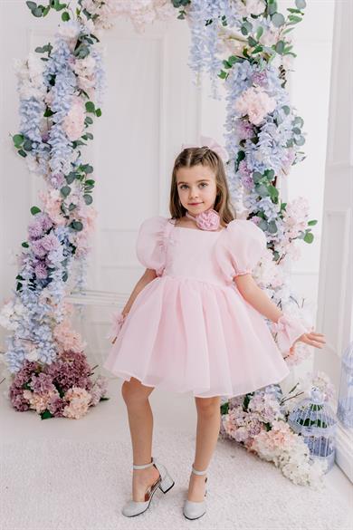 PINK DAISY DRESS