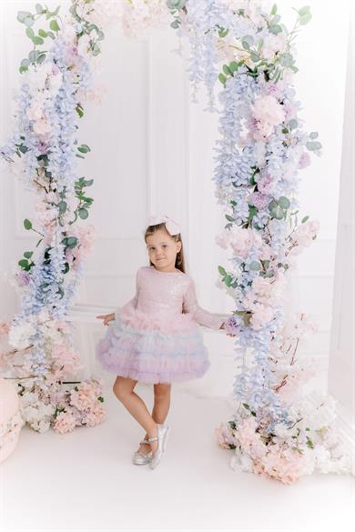 PINK MACARON TUTU DRESS