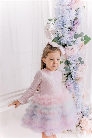 PINK MACARON TUTU DRESS