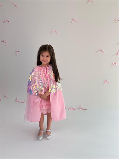 PINK MERMAID CAPE