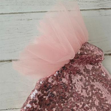 PINK ONE SHOULDER CROP