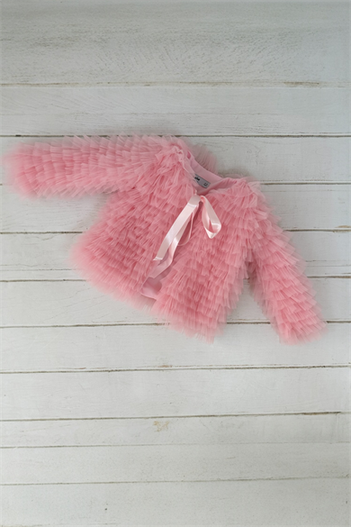 PINK RUFFLES JACKET