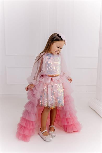 PINK SQUAMA BOHO OUTFIT (TAM SET)