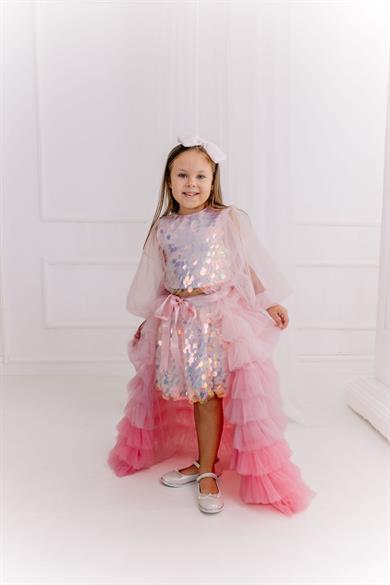 PINK SQUAMA BOHO OUTFIT (TAM SET)