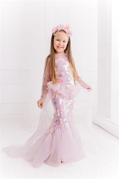 PINK SQUAMA MERMAID COSTUME