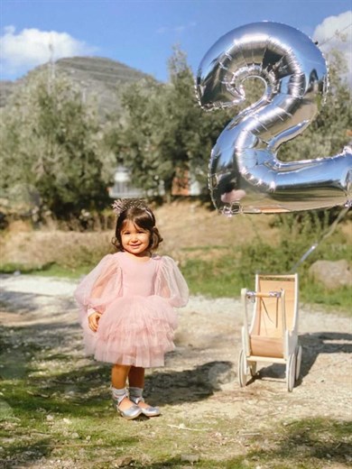 Powder Boho Tutu Dress