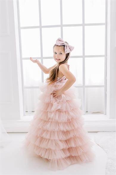 POWDER SCARLETT TUTU DRESS