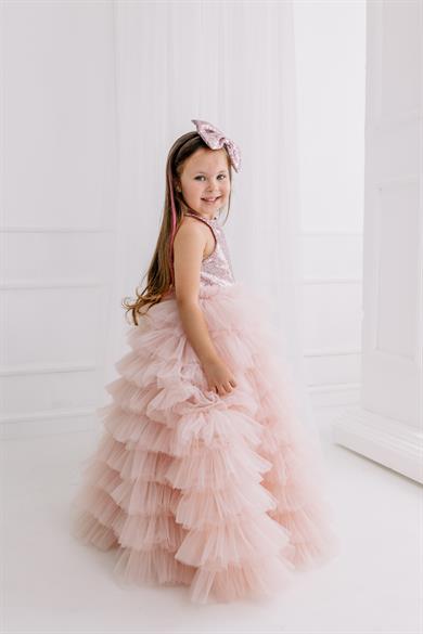 POWDER SCARLETT TUTU DRESS