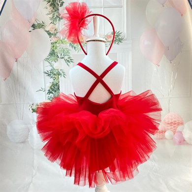RED BASIC TUTU DRESS