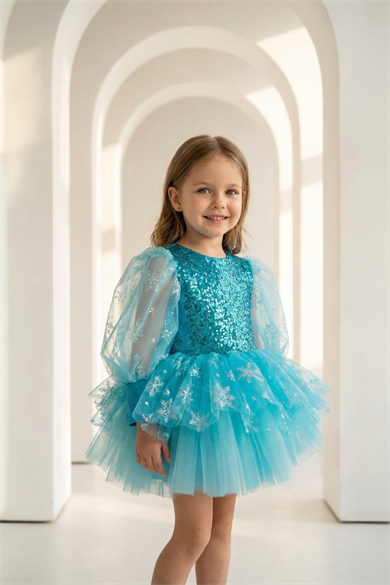SNOWFLAKE TUTU DRESS