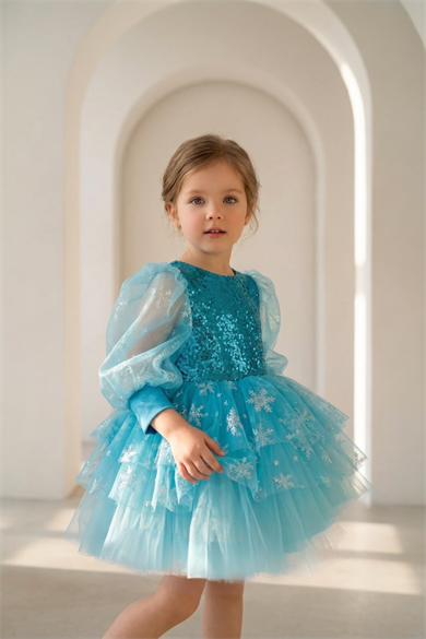SNOWFLAKE TUTU DRESS