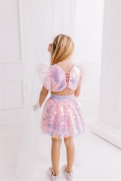 SQUAMA SKIRT & SQUAMA FRILL CROP