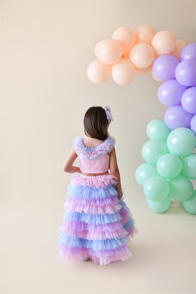 UNICORN LONG TUTU SKIRT (TEK ETEK)