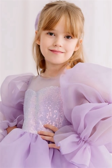 VIOLET DRESS