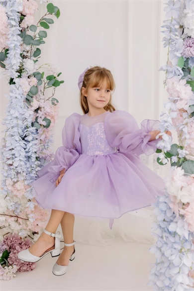 VIOLET DRESS
