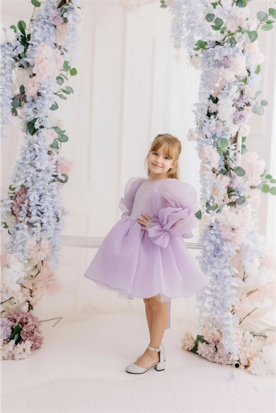 VIOLET DRESS