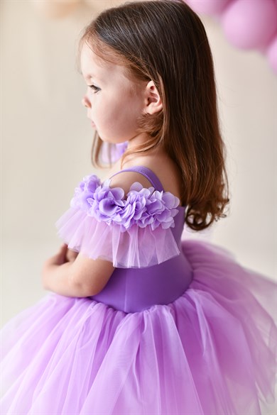 VIOLET TUTU DRESS