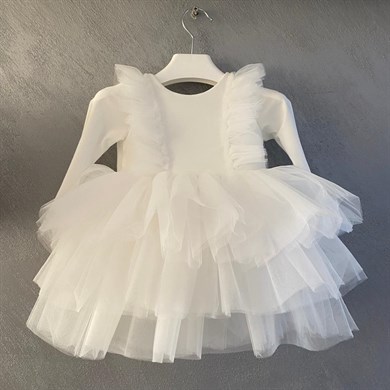 WHITE LOVER TUTU DRESS