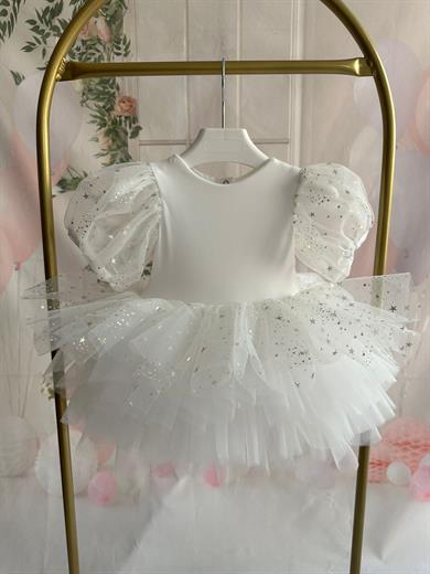 WHITE MAGICAL SUMMER TUTU DRESS