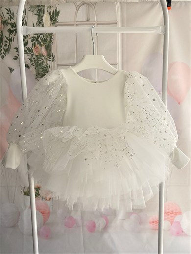 WHITE MAGICAL TUTU DRESS