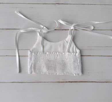 WHITE SHINY CROP