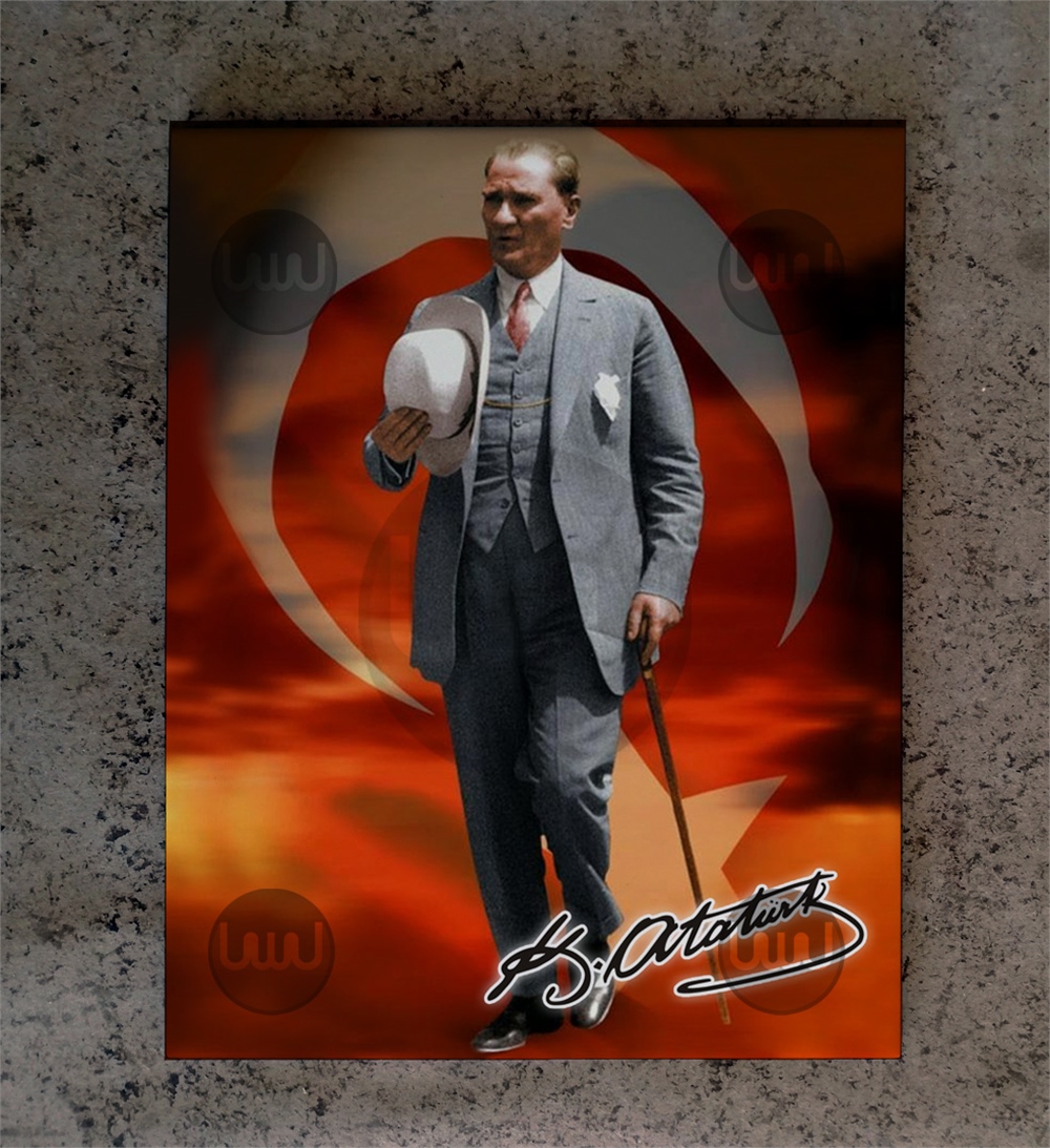 ATATÜRK GÖRSELLİ KARO KOD 13