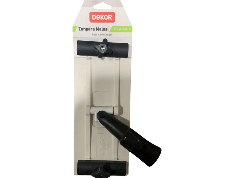 Dekor Oynar Başlı Zımpara Malası