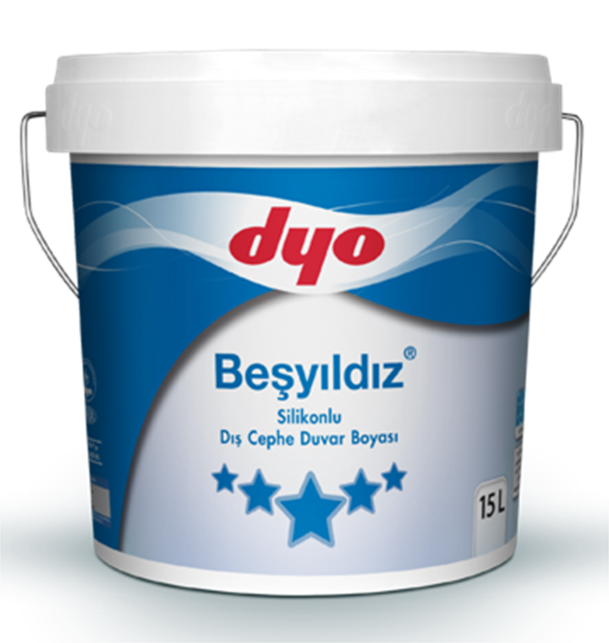 DYO Beşyıldız Silikonlu Dış Cephe Boyası 7.5 Lt