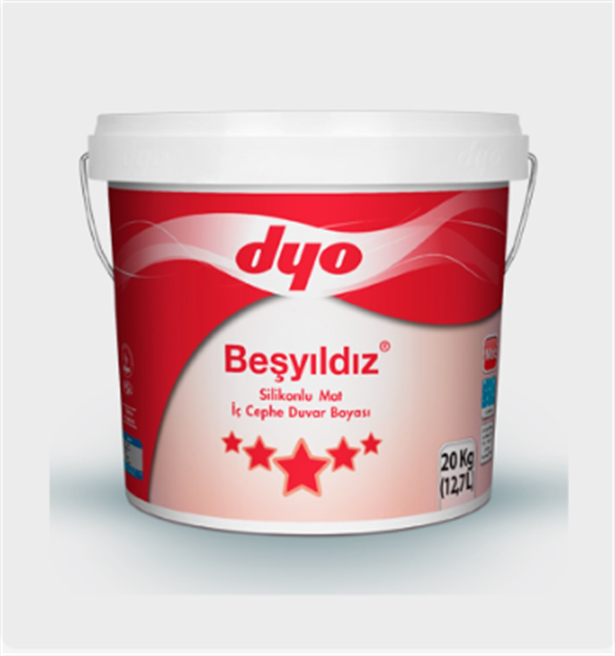 Dyo Beşyıldız Silikonlu İç Cephe Boyası 10 Kg