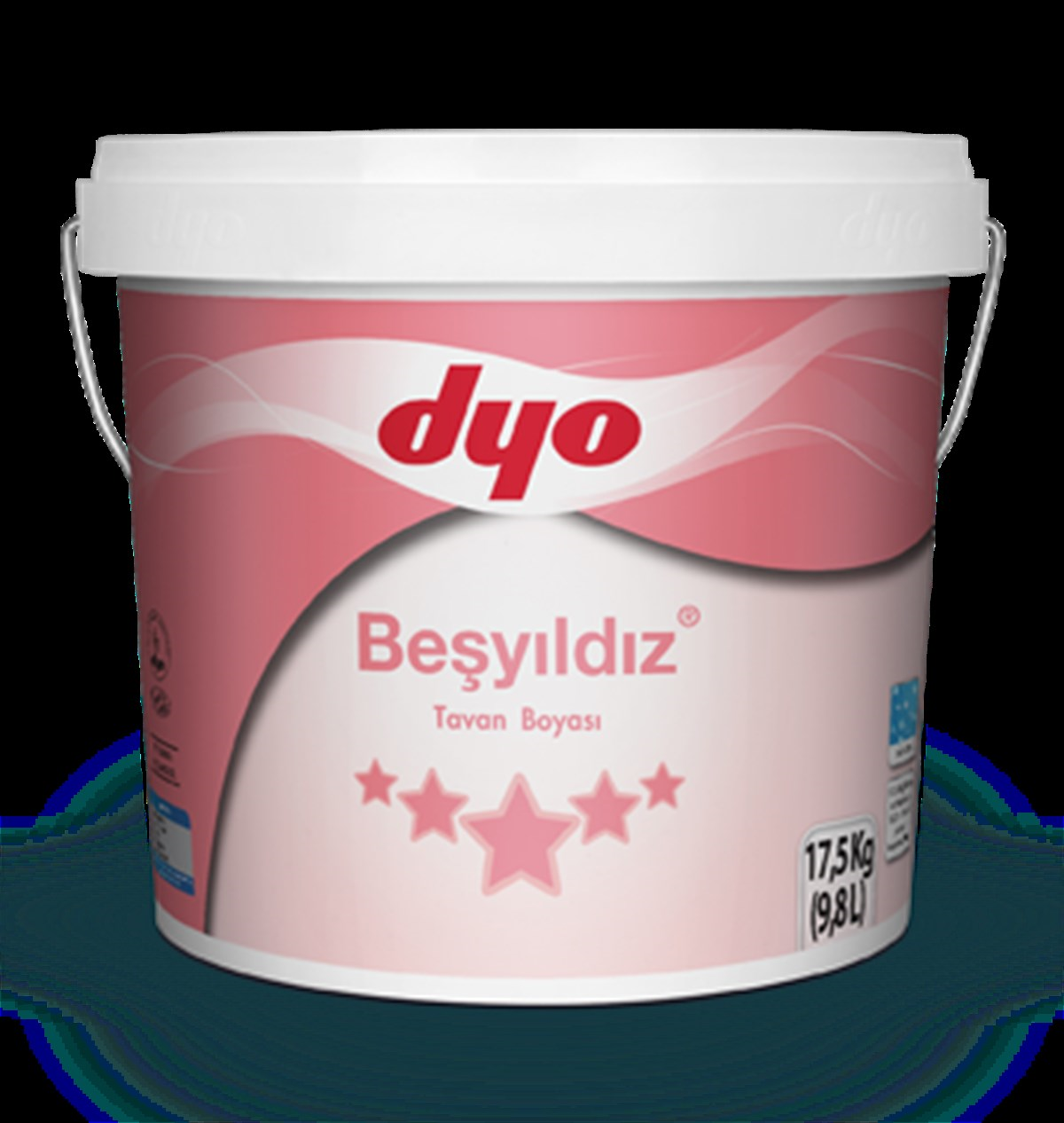 Dyo Beşyıldız Tavan Boyası 10 Kg