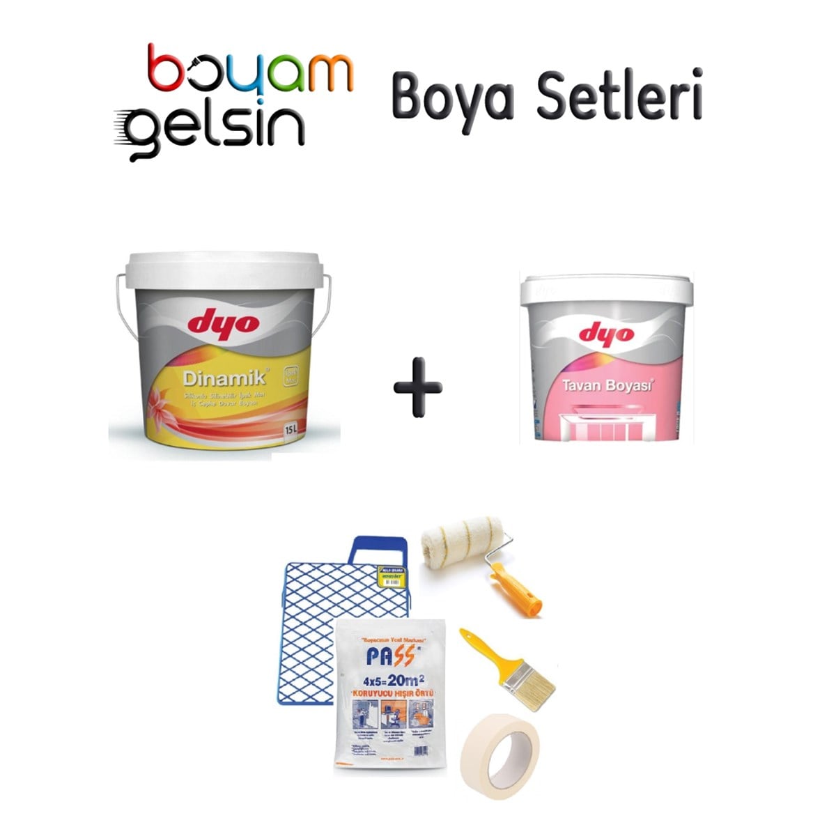 DYO Dinamik Silinebilir Boya Seti